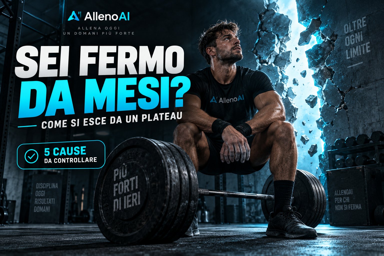 Sei fermo da mesi: come si esce da un plateau