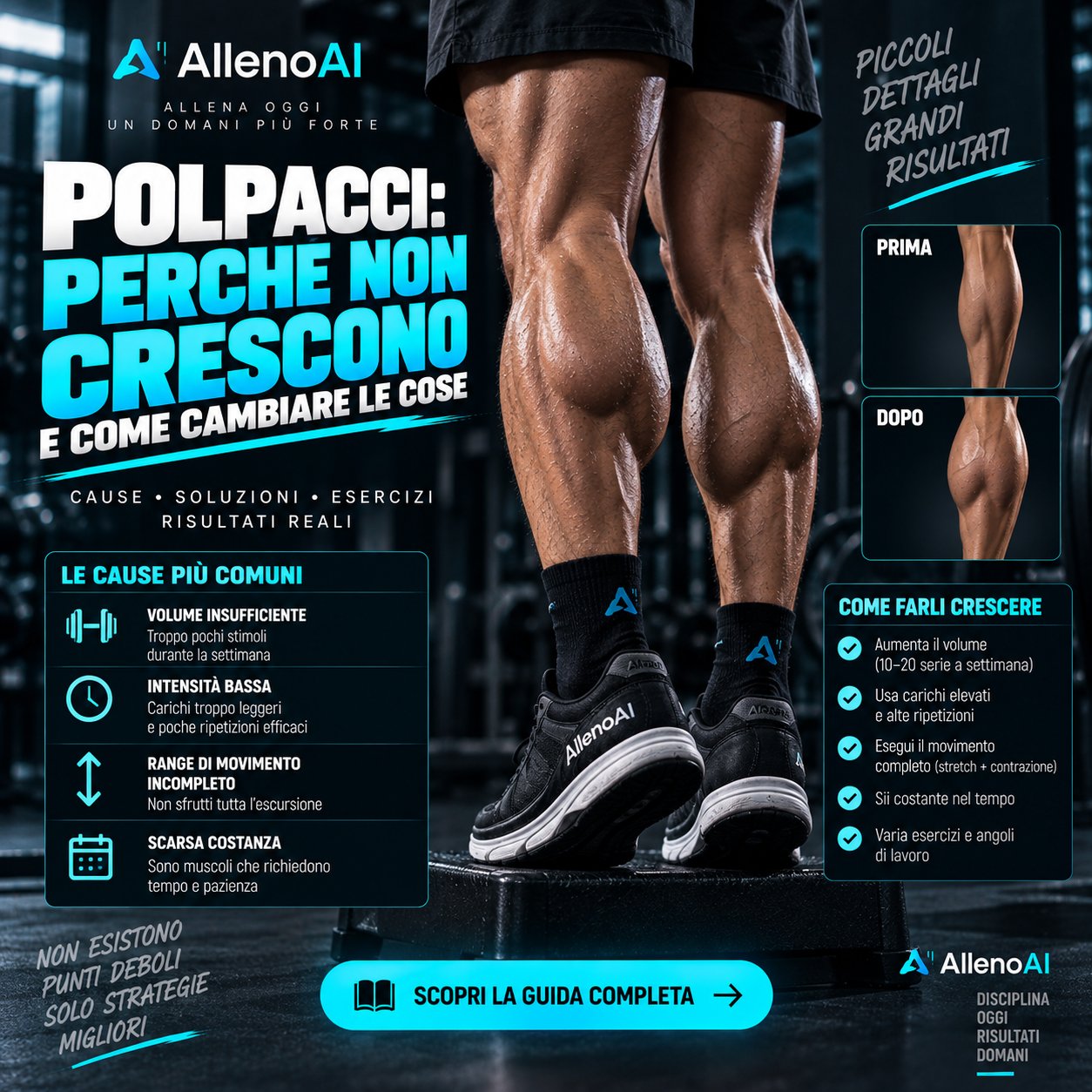 Polpacci: perché non crescono e come cambiare le cose