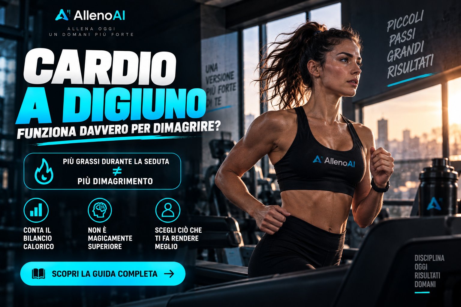 Cardio a digiuno: funziona davvero per dimagrire?